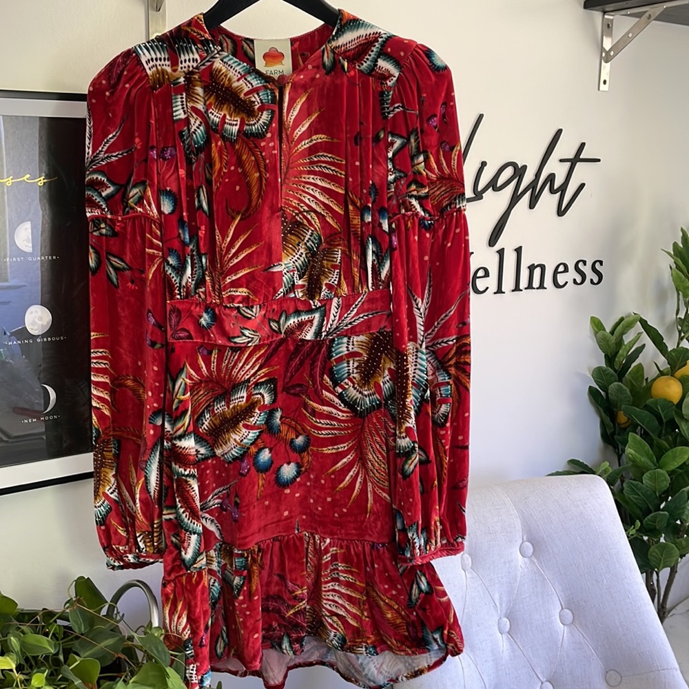 EC Velvet Dress Farm Rio